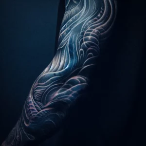 Abstract style Sleeve Tattoo 13