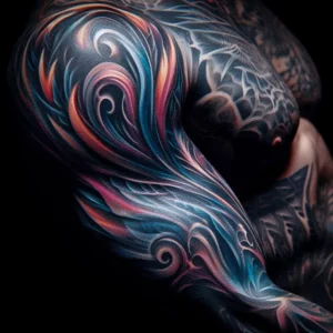 Abstract style Sleeve Tattoo 2