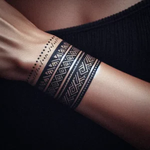 Armband Tribal tattoo design for women1