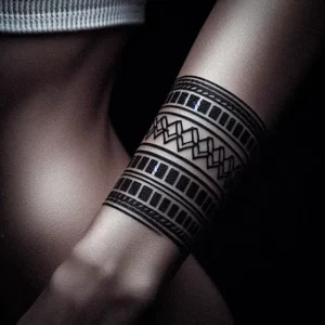 Armband Tribal tattoo design for women11