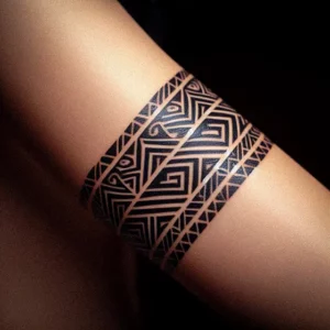 Armband Tribal tattoo design for women13