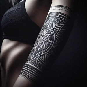Armband Tribal tattoo design for women2