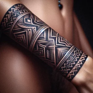Armband Tribal tattoo design for women9