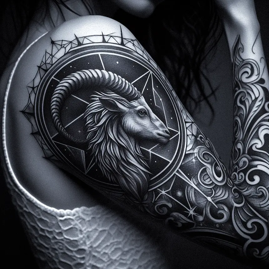 Capricorn tattoo 16