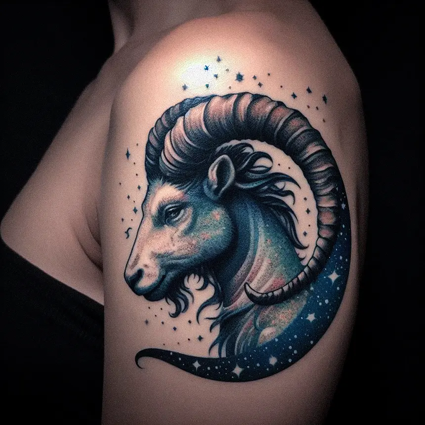Capricorn tattoo 29