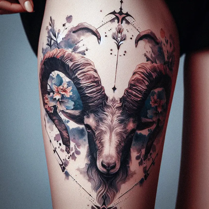 Capricorn tattoo 37