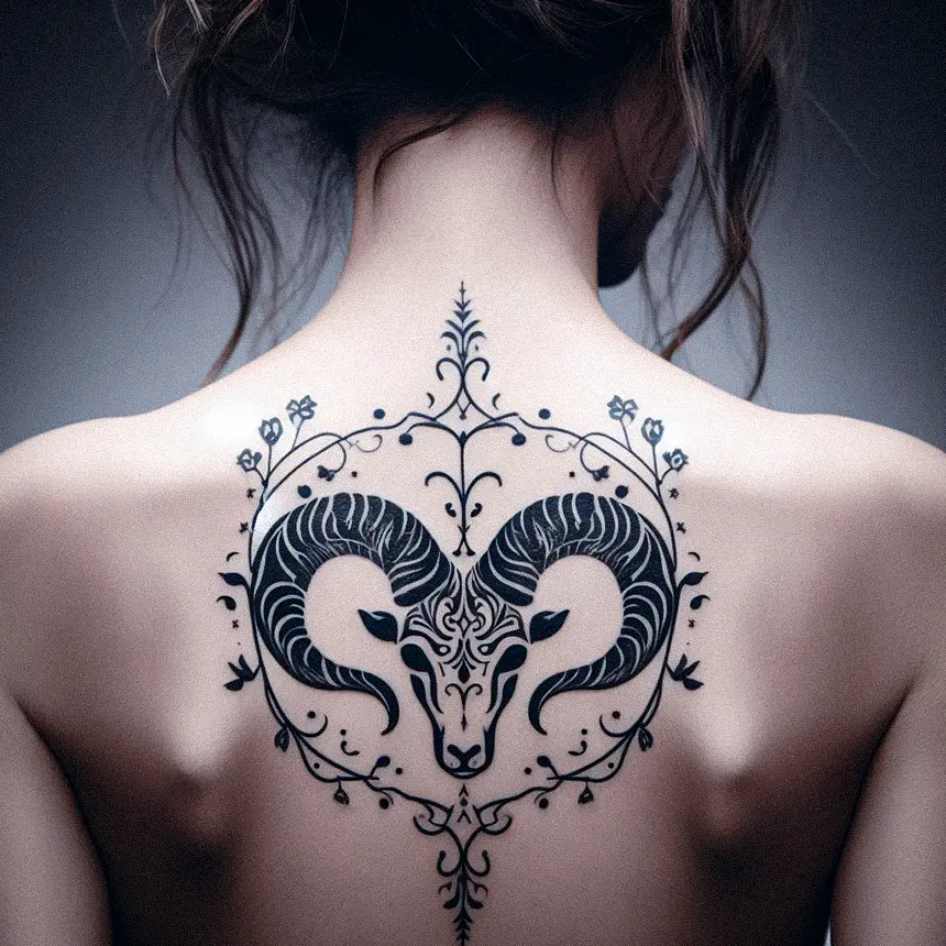 Capricorn tattoo 4