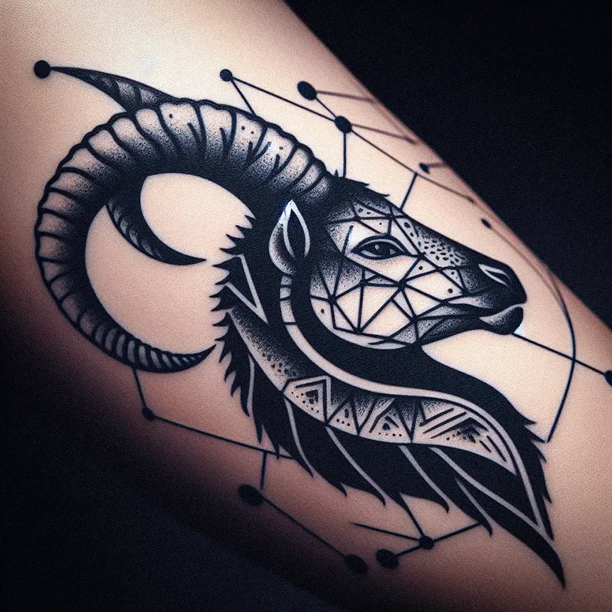 Capricorn tattoo 48