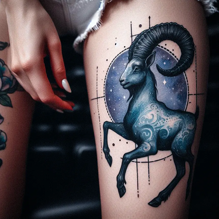 Capricorn tattoo 57