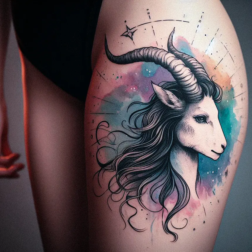 Capricorn tattoo 82
