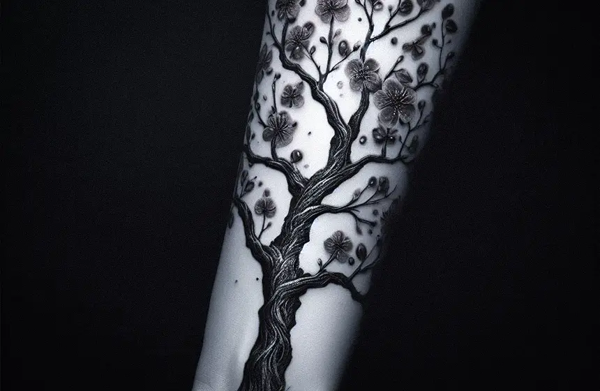 Cherry tree Tattoo
