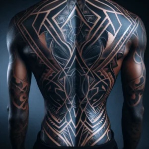 Full Back Tattoo 1