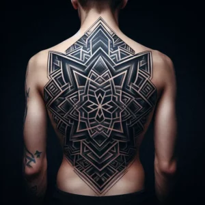 Full Back Tattoo 16