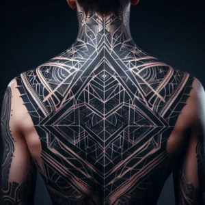 Full Back Tattoo 21