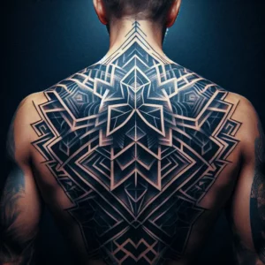 Full Back Tattoo 22