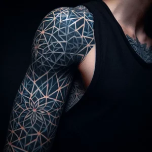 Geometric Sleeve Tattoo1