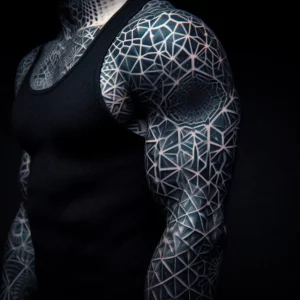 Geometric Sleeve Tattoo15