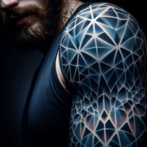 Geometric Sleeve Tattoo23