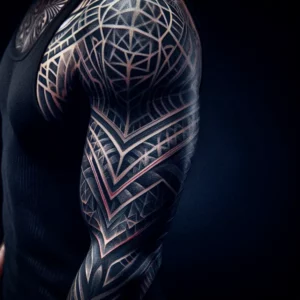 Geometric Sleeve Tattoo4