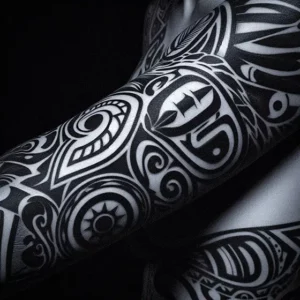 Haida Tribal tattoo design for women7