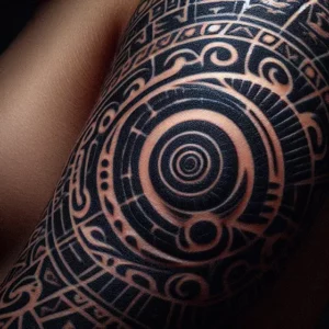 Haida Tribal tattoo design for women9