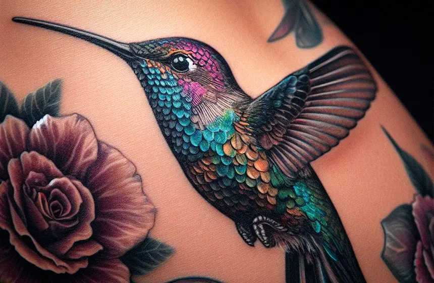 Hummingbird Tattoo 2