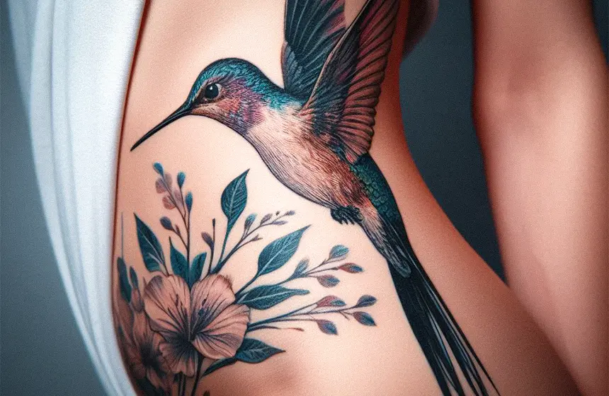 Hummingbird Tattoo 6