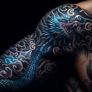 Japanese Style Sleeve Tattoo 22