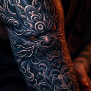 Japanese Style Sleeve Tattoo 5