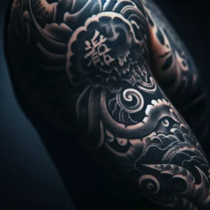 Japanese Style Sleeve Tattoo 7