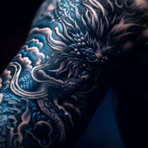 Japanese Style Sleeve Tattoo 9