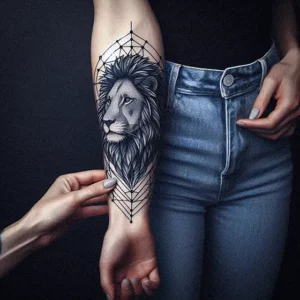 Lion tattoo design10