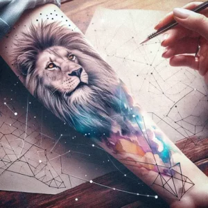 Lion tattoo design12