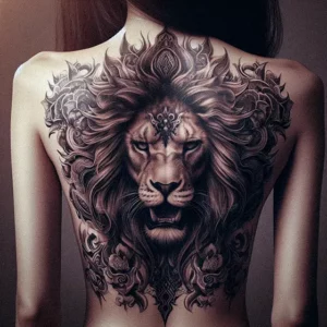 Lion tattoo design14