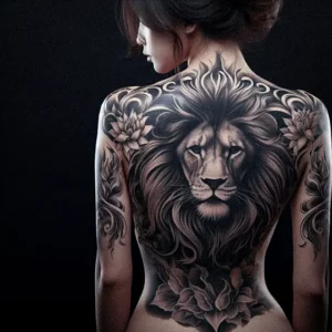 Lion tattoo design15