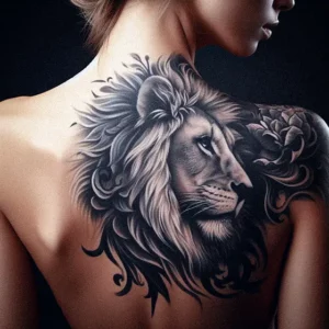 Lion tattoo design20