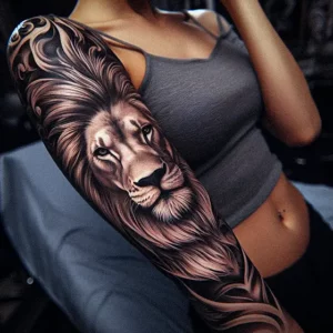 Lion tattoo design27