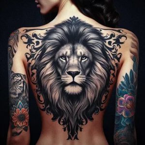Lion tattoo design28