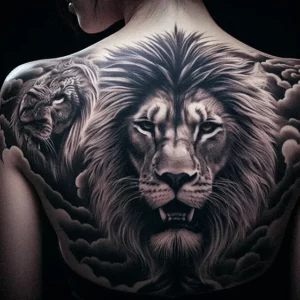 Lion tattoo design29