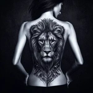Lion tattoo design30