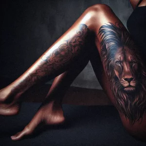 Lion tattoo design31