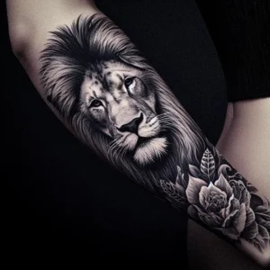 Lion tattoo design36
