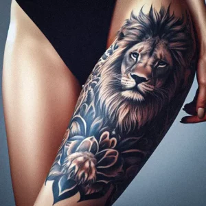 Lion tattoo design37