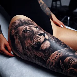 Lion tattoo design4