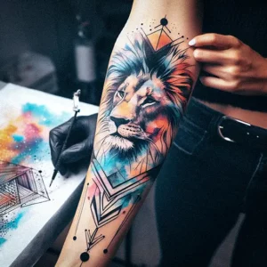 Lion tattoo design49
