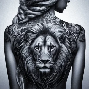 Lion tattoo design5