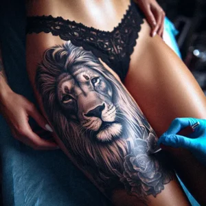 Lion tattoo design53