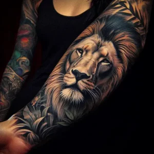 Lion tattoo design57