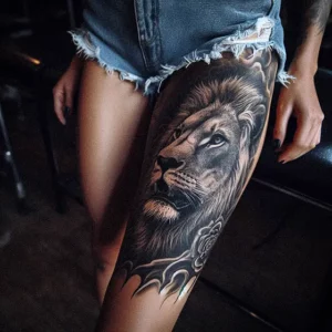 Lion tattoo design59