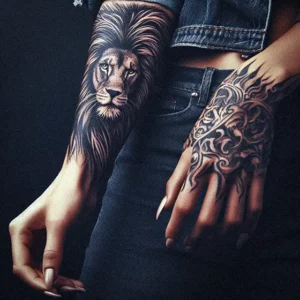 Lion tattoo design62